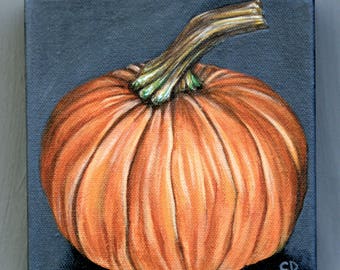 Pumpkin Original Painting