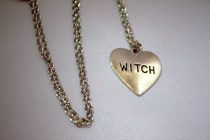 Witch Pendant Necklace