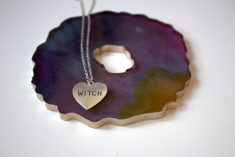 Witch Pendant Necklace