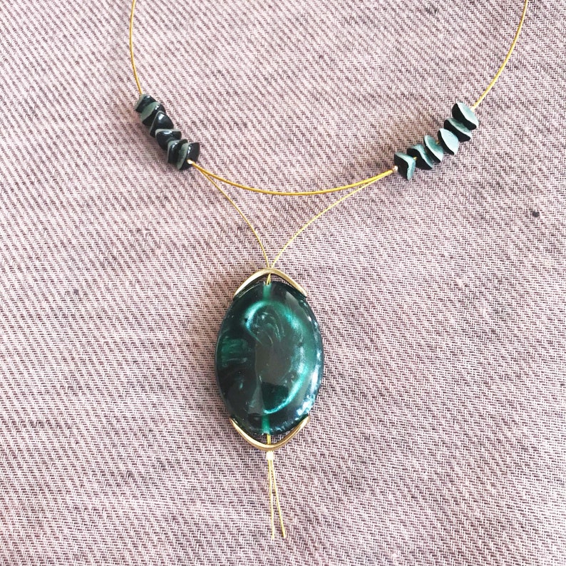 free shipping surprise gift included green necklace Necklace handmade jewellery beaded necklace women/'s jewellery