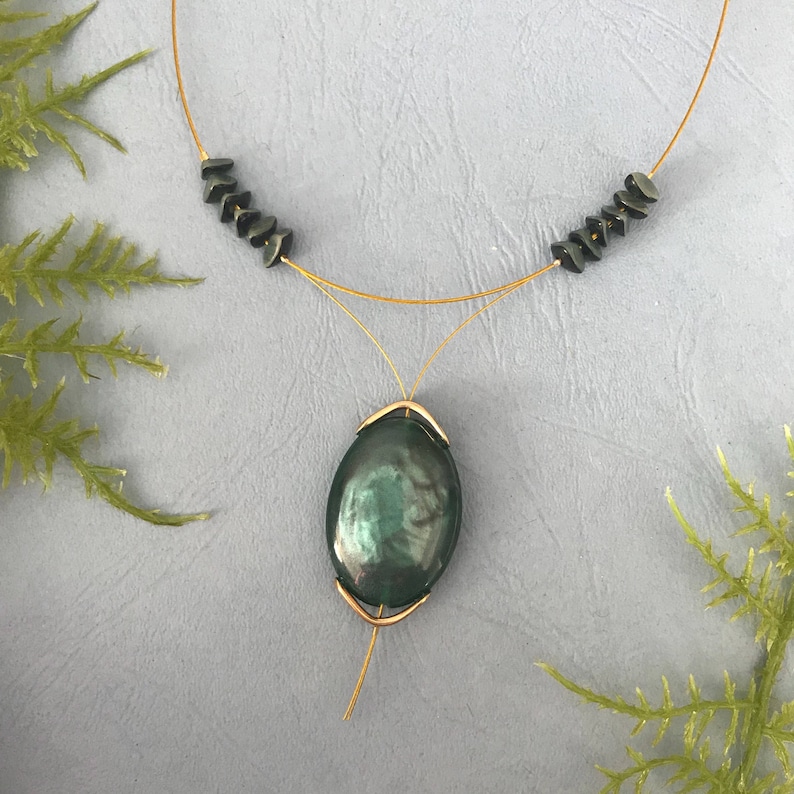 free shipping surprise gift included green necklace Necklace handmade jewellery beaded necklace women/'s jewellery