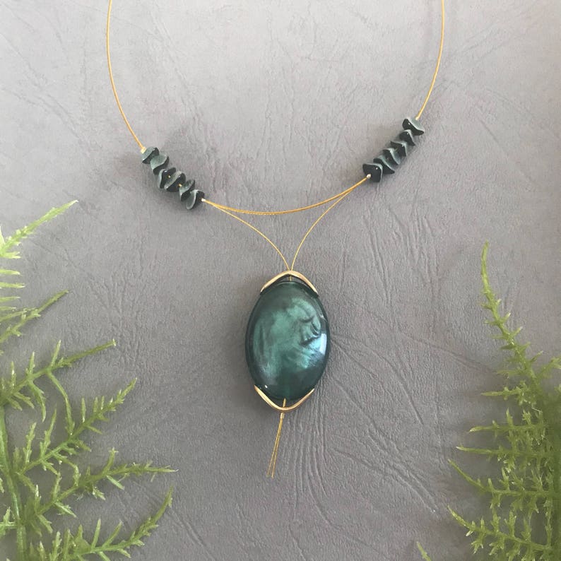 free shipping surprise gift included green necklace Necklace handmade jewellery beaded necklace women/'s jewellery