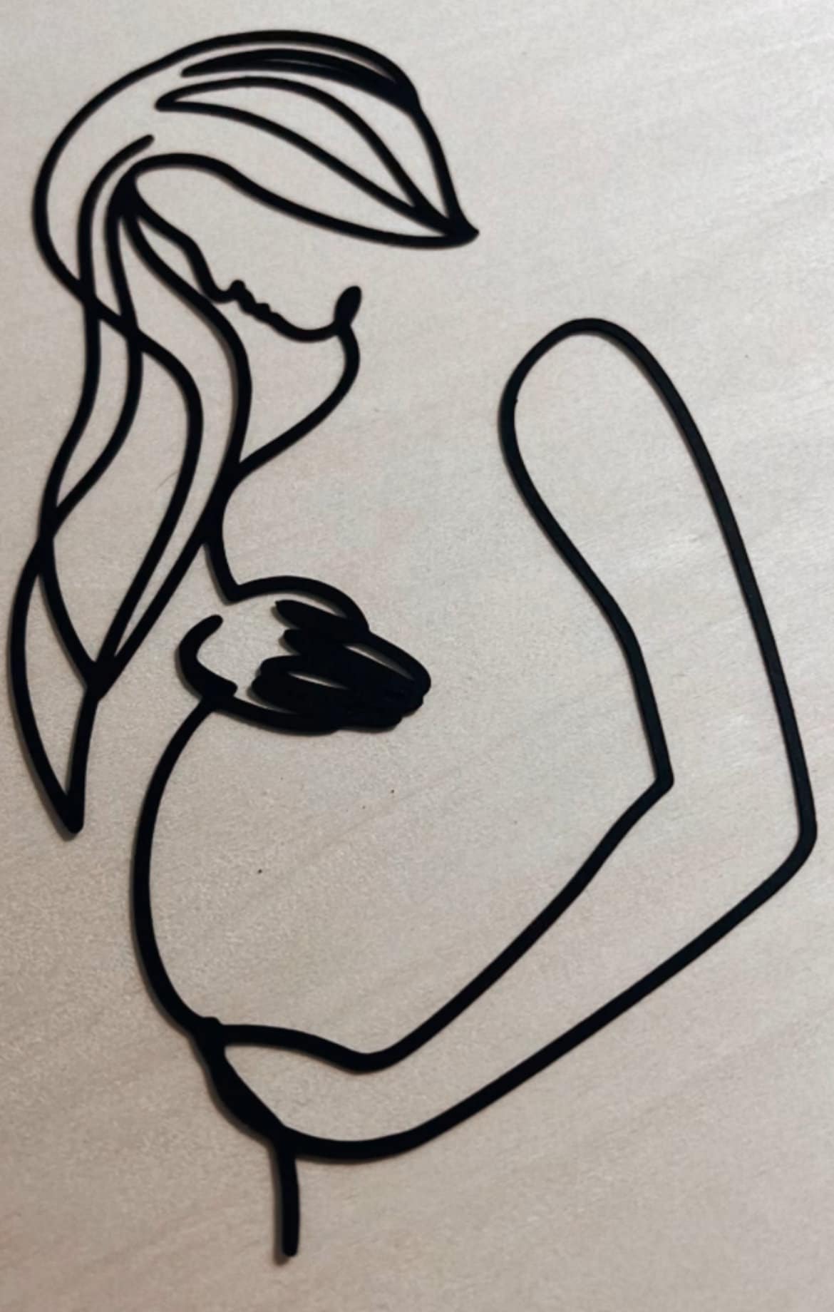 Pregnant Women Line Art Pregnant Lady SVG SVG PNG Instant Download, Cut