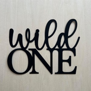 Wild One Cake Topper SVG PNG - First Birthday (digital Download) - Etsy