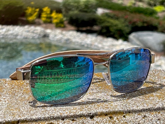 Randolph Aviator Satin Collection Sunglasses - Flight Sunglasses