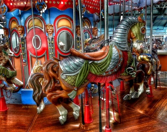 Carousel I - original art - color photograph