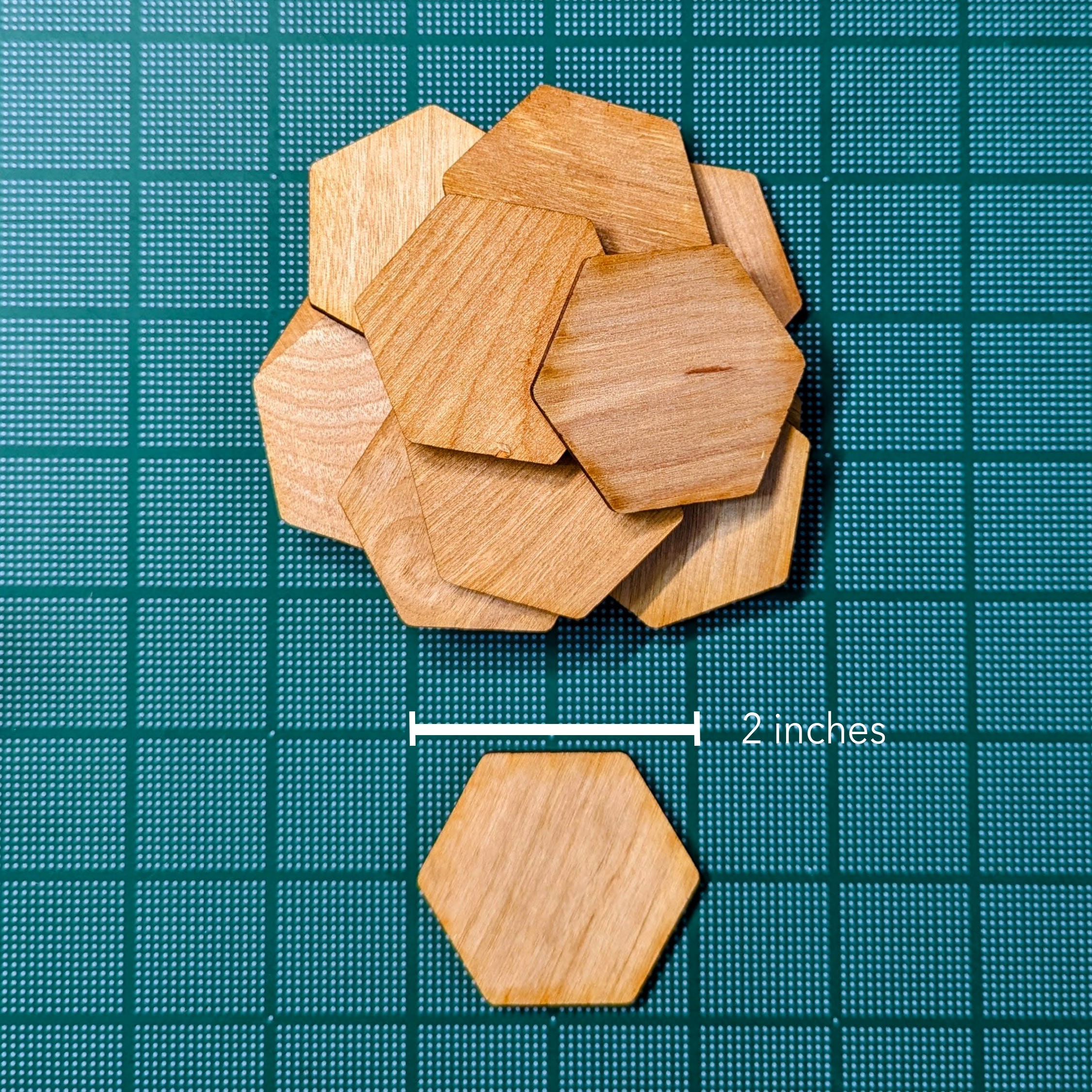Wooden Hexagon Wood Planks Pieces Block Craft Pine Shape Blanks Unfinished  Polygonal Shapes Handmade Diy Plank