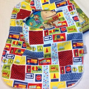 Baby Boy Truck Bib