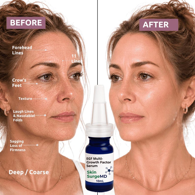 EGF Serum + bFGF + 4% Syn-Ake Skin Rejuvenation image 2