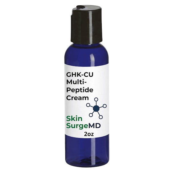 2 ghk-cu cream 2% Multi-peptide + Apple Stem Cells + Ceramide NP + Argireline + Matrixyl 3000 AOD9604:5mg Vial Ghk Cu Anti Aging CopperTheory Blending high