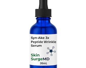 4% Syn-Ake 3x Peptide Wrinkle Serum (Snake Venom Peptide) + Snap-8 + Argireline