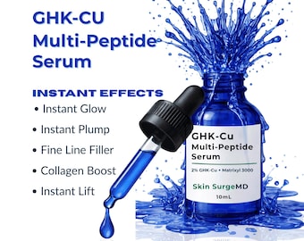2% GHK-CU Serum + EGF, Matrixyl 3000, Marine Collagen, Vit B5