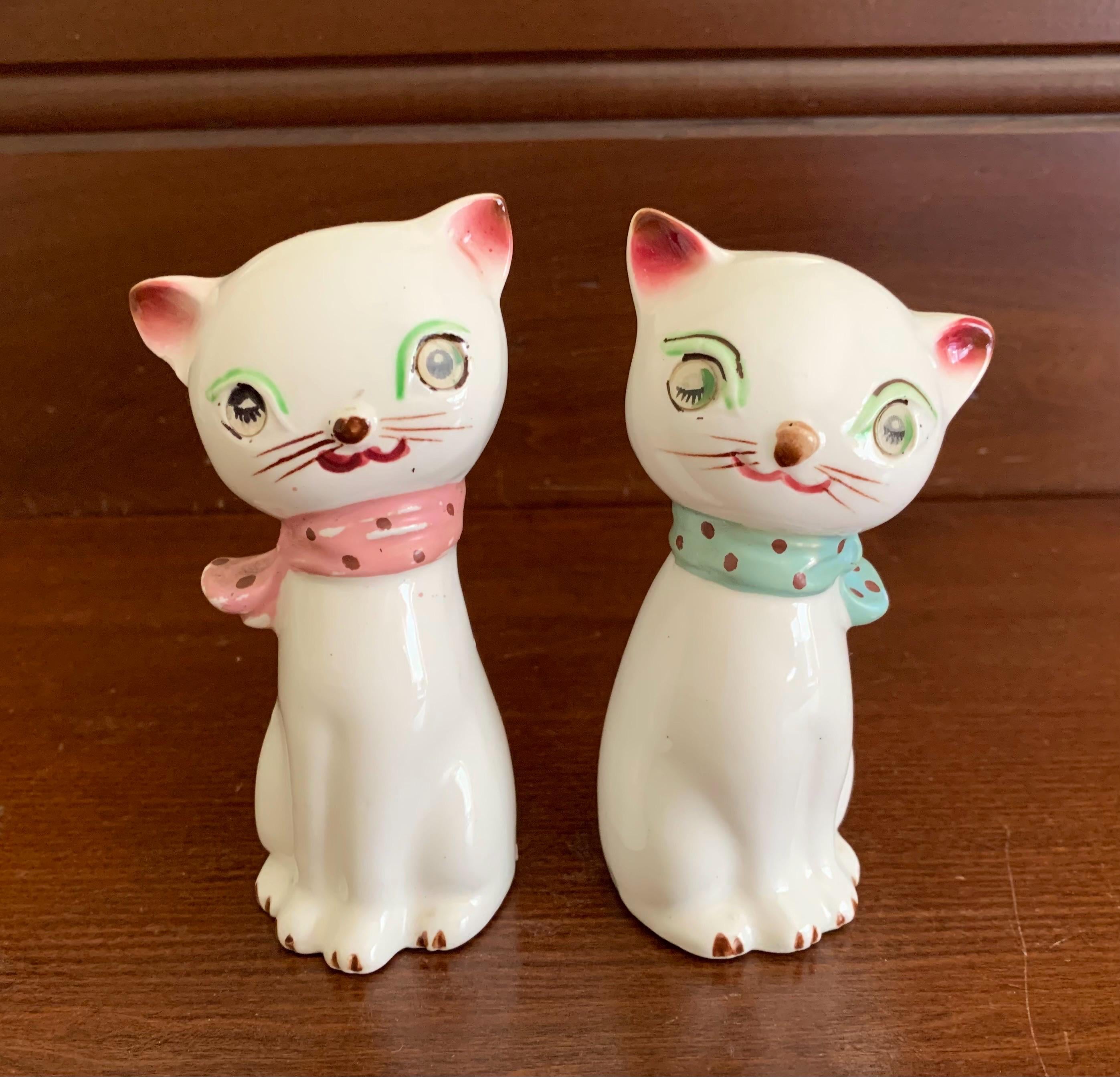 Vintage 1958 Holt Howard Cozy Cat Kitten Lenticular Winking Eyes