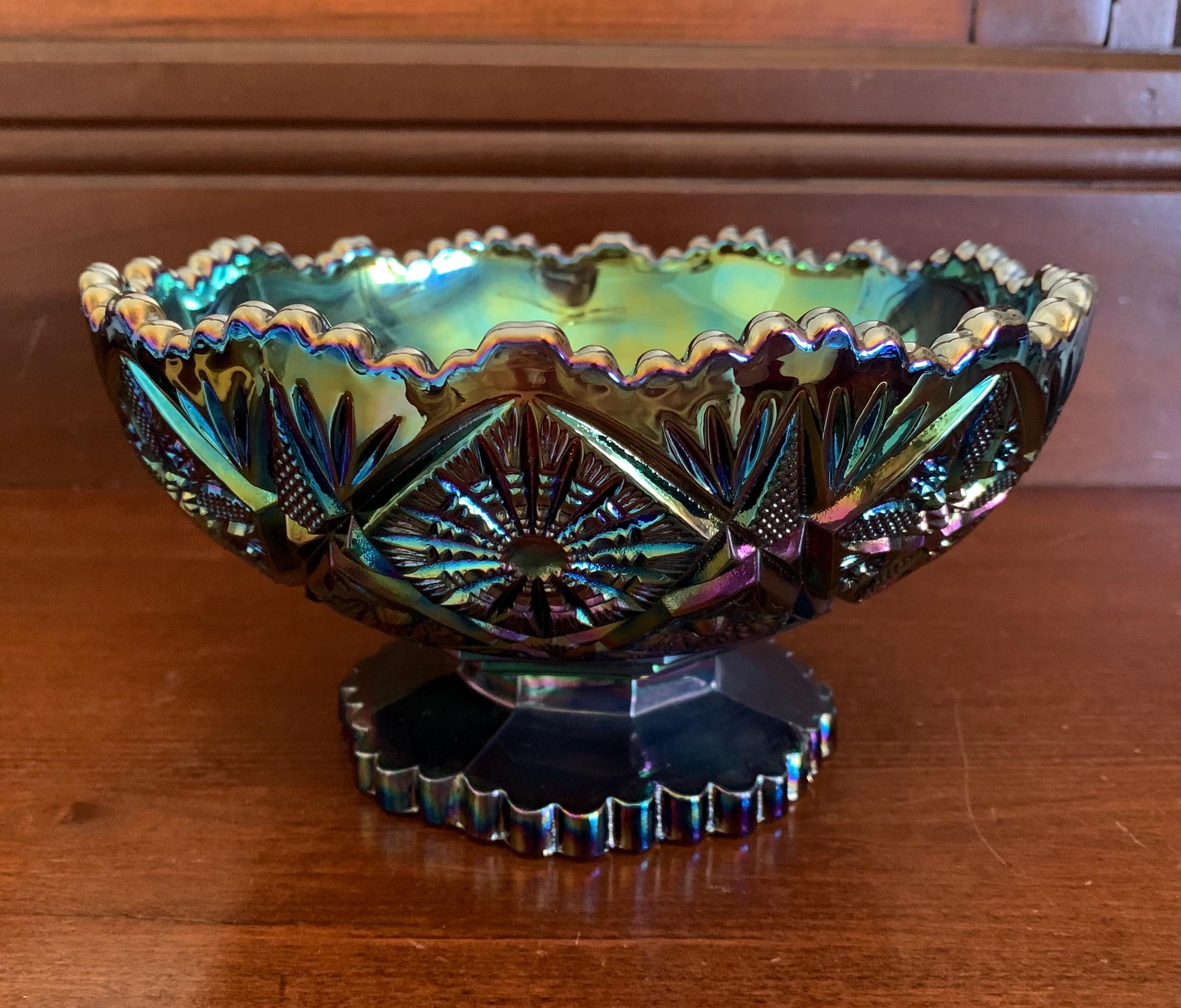 fenton purple carnival glass products for sale | eBay