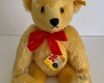 Steiff Classic 1909 Blond Mohair Teddy Bear - 36cm, Made In Germany - View #10