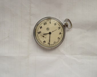 Soviet Men's Pocket Watch Molnija Vintage Original | Etsy