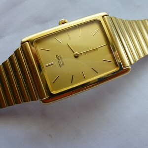 Seiko Quartz 6530 Vintage 80s Watch Etsy