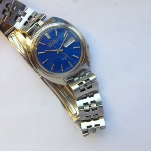 Seiko Electronic EL 370 Vintage Japan 70s Electro Mechanical Mens Watch Etsy