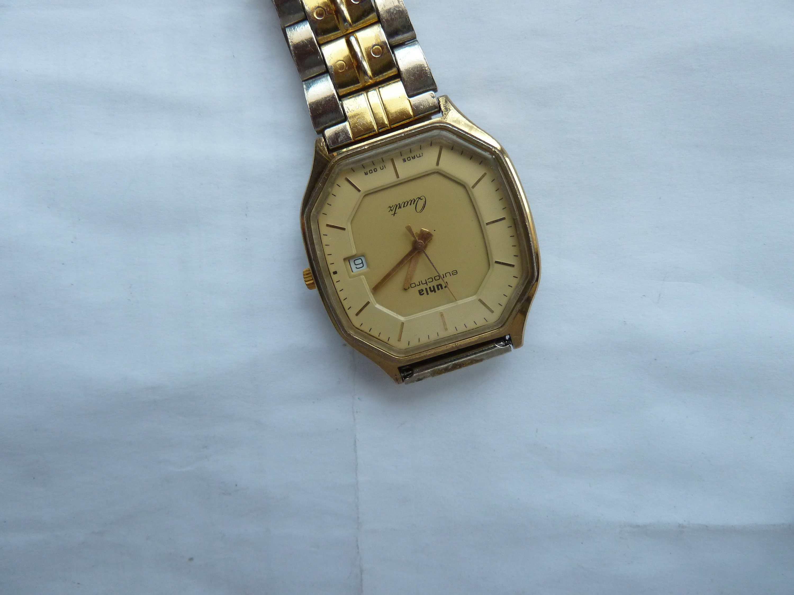 Vintage ruhla eurochron quartz rare GDR rare mens watch | Etsy
