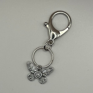 AA or NA butterfly key ring Alcoholics Anonymous narcotics anonymous womens or mens recovery gift