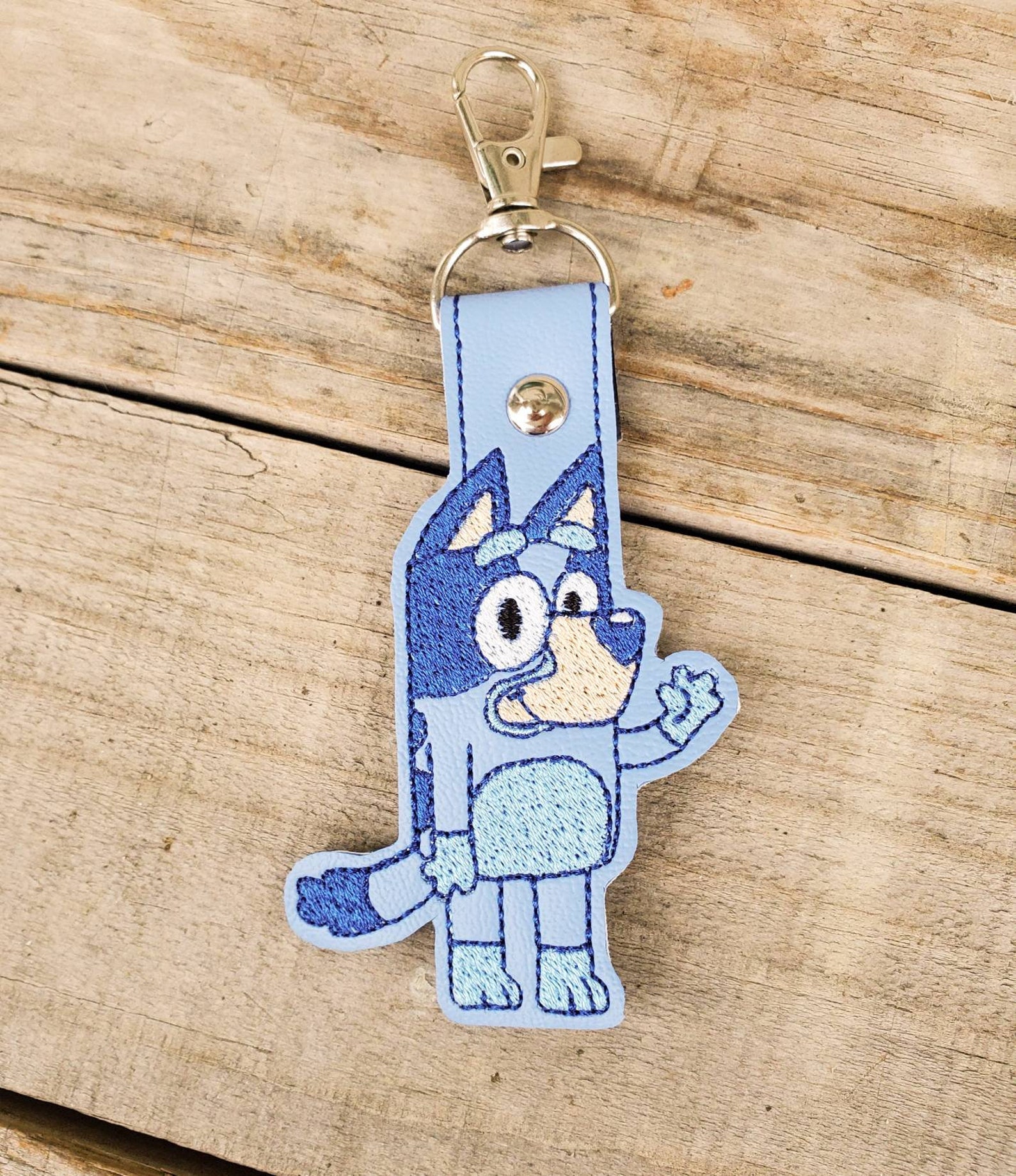 Bluey Keychain bluey heeler backpack charm kids zipper pull Etsy