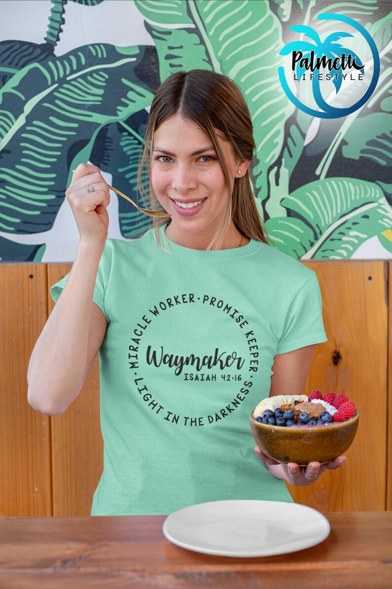 way maker christian shirt