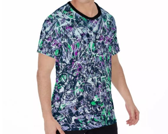Abstract Expressionism T-Shirt: Jackson Pollock Style Art Tee
