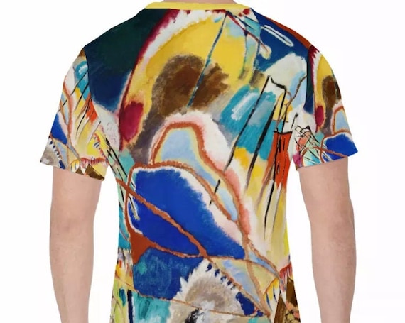 Kandinsky Improvisation No. 30 T-shirt: Abstract Art All-Over Print