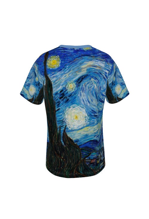 Vincent Van Gogh Starry Night, All-over Print Unisex T-shirt