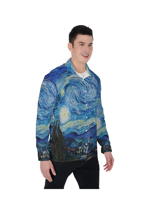 Starry Night Mandarin Blouse Starry Night Mandarin Blouse