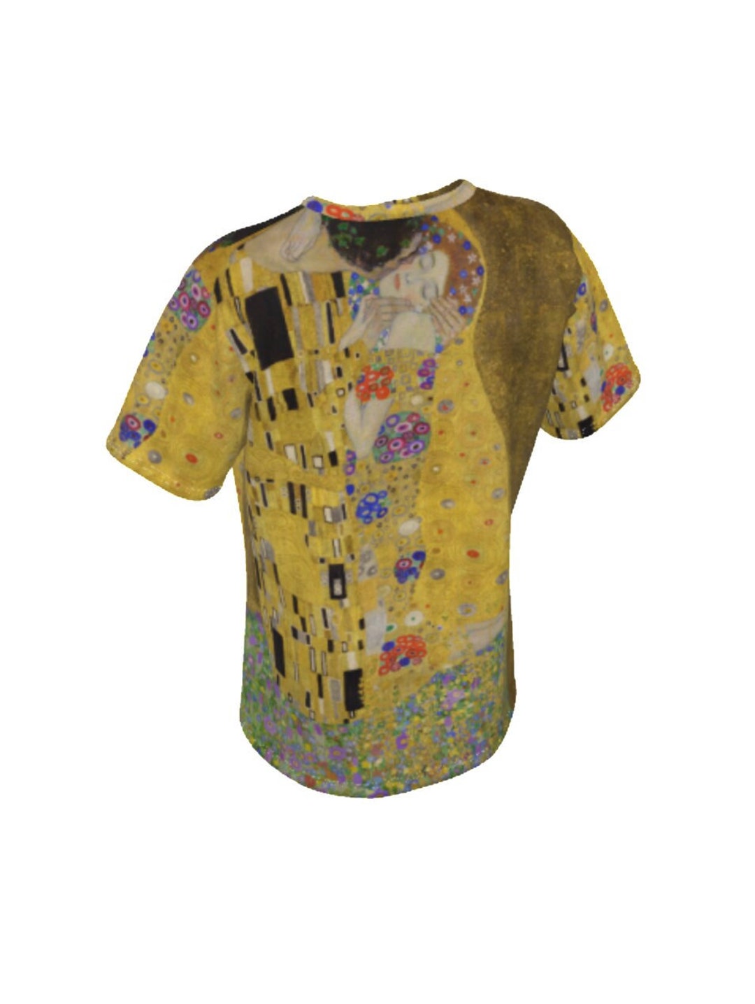 Gustav Klimt's the Kiss All-over Print Unisex T-shirt - Etsy