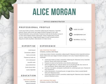 sale nurse resume template nursing resume professional etsy