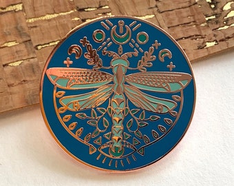 Mystic Dragonfly Enamel Pin