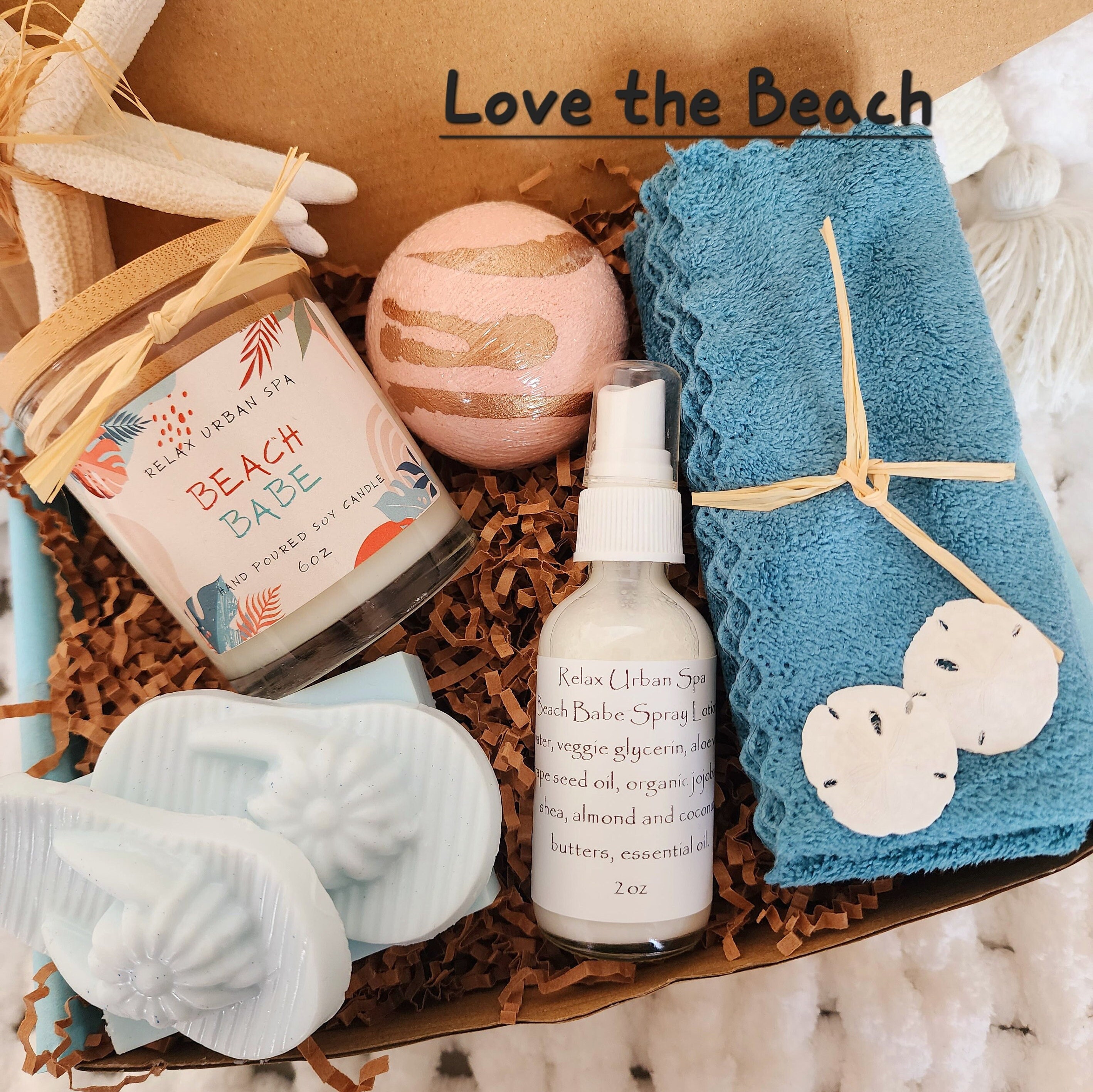 Beach Theme Gift Box - 60+ Gift Ideas for 2024