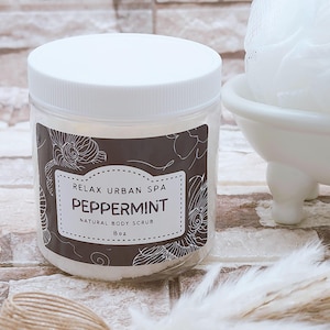 Natural Sugar Body Scrub: Exfoliating Skin Care with Coconut Oil