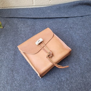 Handmade Leather Pouch Pirate Renaissance Cosplay