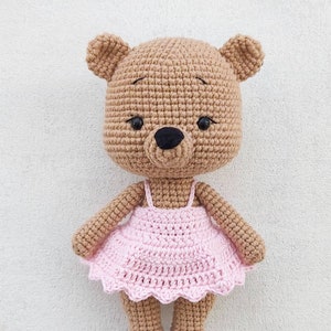 Crochet Bear Pattern, Bear Crochet Pattern, Crochet Patterns, Amigurumi Pattern, Crochet Patterns Animal, Crochet Animal, Plush Pattern