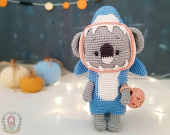 Koala Bear Crochet Pattern, Crochet Patterns, Amigurumi Pattern, Crochet Patterns Animal, Crochet Animal, Plushie Pattern, Plush Pattern