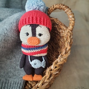 Crochet Penguin Pattern, Penguin Crochet Pattern, Crochet Patterns, Amigurumi Pattern, Crochet Pattern Animal, Crochet Animal, Plush Pattern