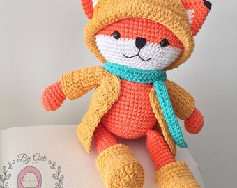 Fox Plush Pattern, Fox Pattern, Crochet Patterns, Amigurumi Pattern, Crochet Patterns Animal, Crochet Animal, Plushie Pattern, Plush Pattern
