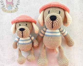 Welpe Häkelanleitung, Hund Häkelmuster, Hund Häkelmuster, Häkelmuster, Amigurumi Muster, Häkelmuster Tier, Plüschmuster