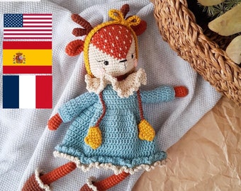 Crochet Deer Pattern, Crochet Patterns, Amigurumi Pattern, Crochet Patterns Animal, Crochet Animal, Plushie Pattern, Christmas Plush Pattern