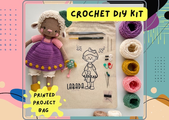 Kit Uncinetto Per Principianti - 8 Animali Da Creare Con Tutorial Video - 4
