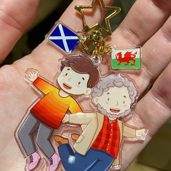 David & Michael keychain PRE-ORDER