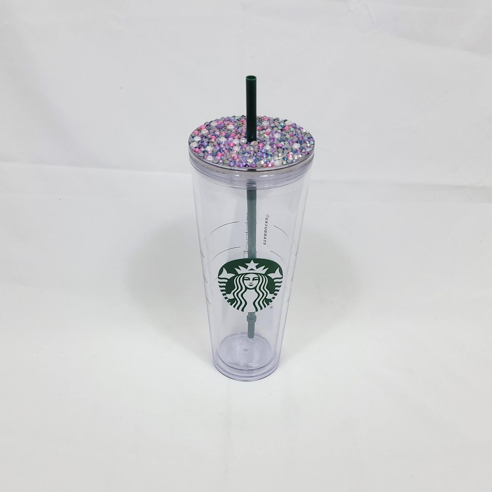 Rhinestone Starbucks Cup - Etsy
