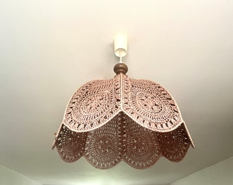 Targetti 1970 raffia hanglamp, opengewerkte bloem plafondlamp, Italiaans design, entree slaapkamer accessoire, boho boho decor, retro cadeau