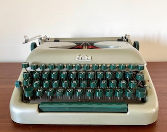 Hermes Baby Typewriter, White Japan Typewriter, Ethical Writer