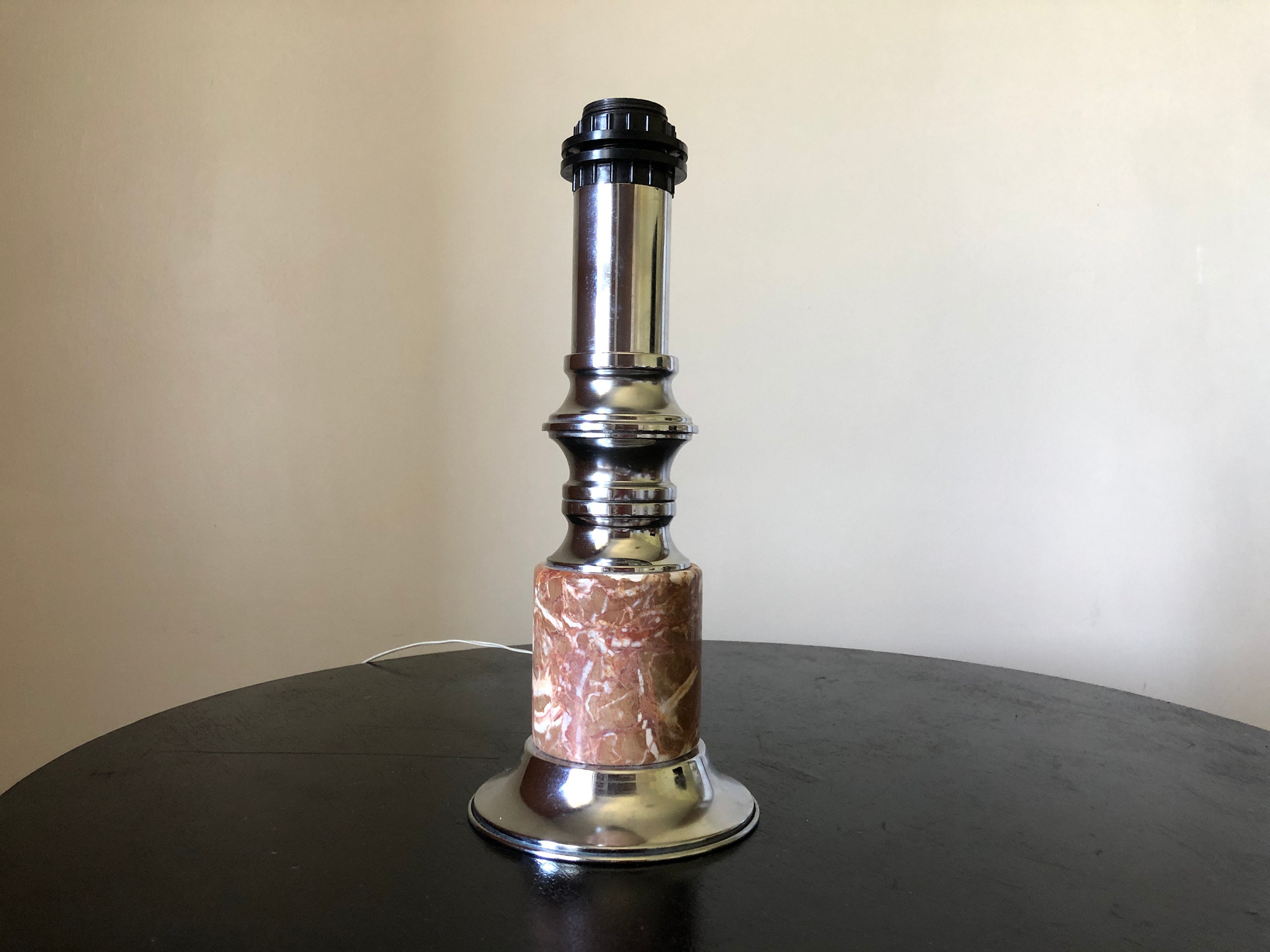 Pied De Lampe 1970, chrome
