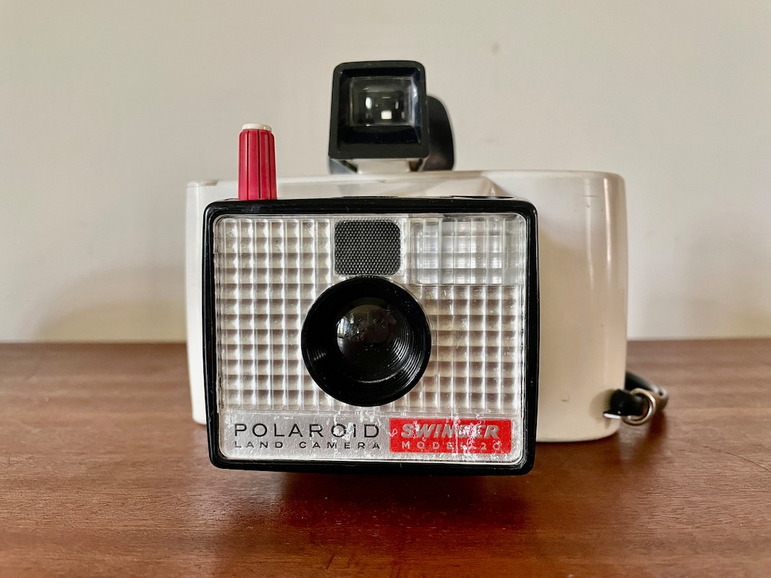 Vintage Polaroid The Swinger Model 20 - Appareil Photo Argentique En état De Marche