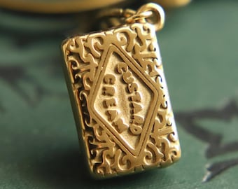 British Keychain, Custard Cream Keyring, Tea Lover Jewelry, Afternoon Tea Jewelry,Tea Lover Gifts For Women,Gold Cookie Jewelry,Garden Party